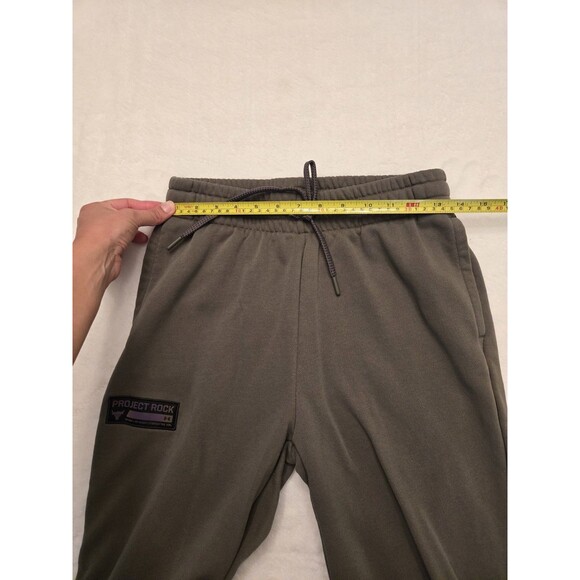 Under Armour Project Rock Fleece Pockets Elastic Waist Jogger Sweatpants Small - Picture 5 of 10